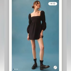 Reformation Michaela Dress (black; 4)